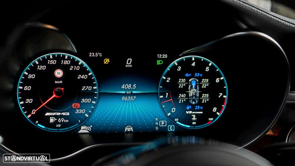 Mercedes-Benz C 63 AMG S Speedshift MCT 9G - 21