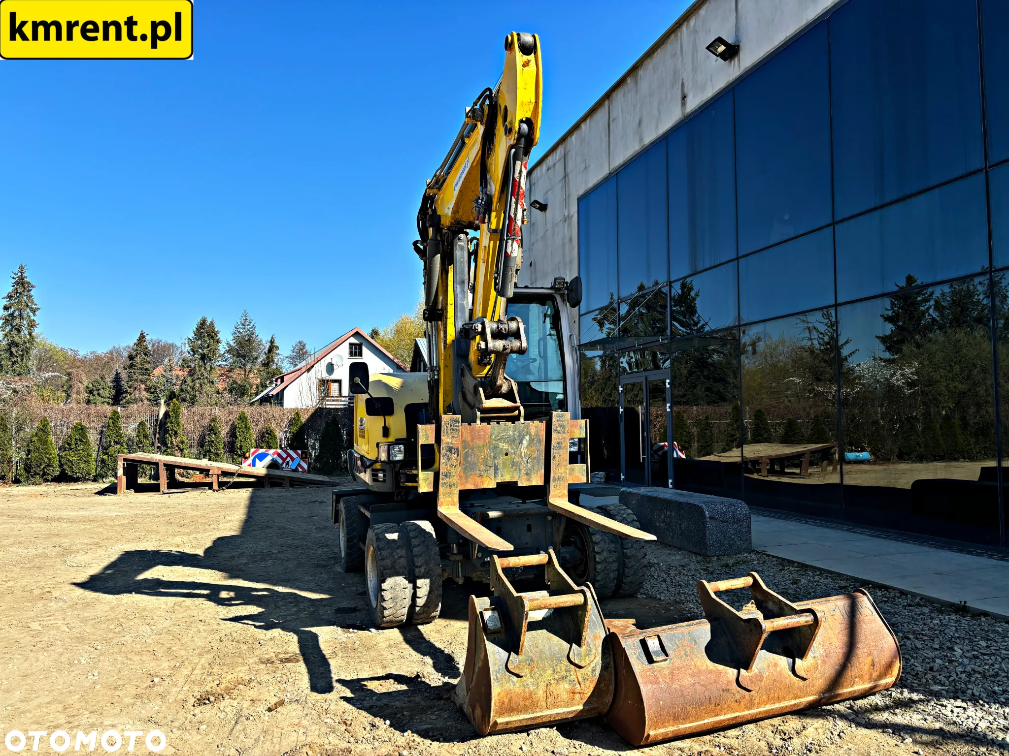 Wacker Neuson EW 65 KOPARKA KOŁOWA 2016R. | KOMATSU PW 98 LIEBHERR A 309 VOLVO EW60 - 8