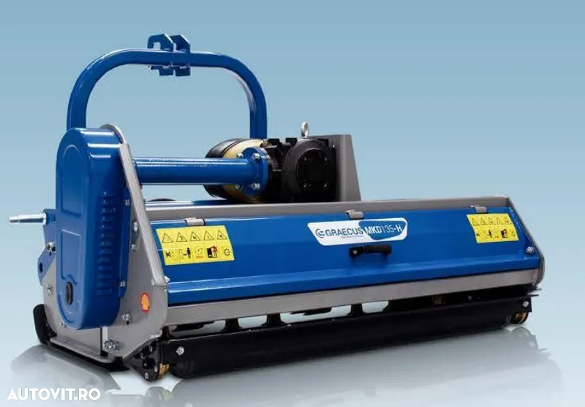 Alta Tocator de resturi vegetale cu ciocane si deplasare laterala hidraulica, Model MKD105 - 3