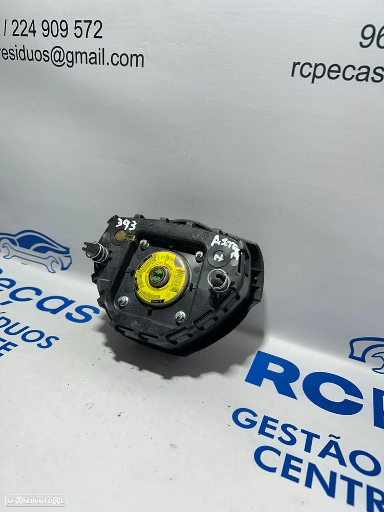 .Airbag Volante Condutor GM Opel Astra H 93862634 2004 - 2009 - 6