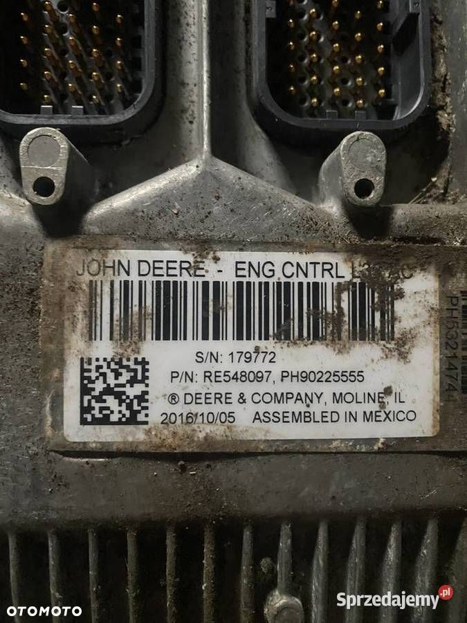 STEROWNIK SILNIKA JOHN DEERE W540 , RE548097, S670, W660, 6145R, 7210R - 2
