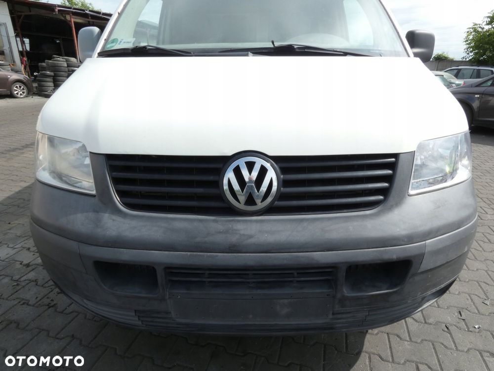 L025 Kompletny Przód Karoserii Zderzak Maska Lampy Vw T5 1.9 Tdi 2003-2009 - 1