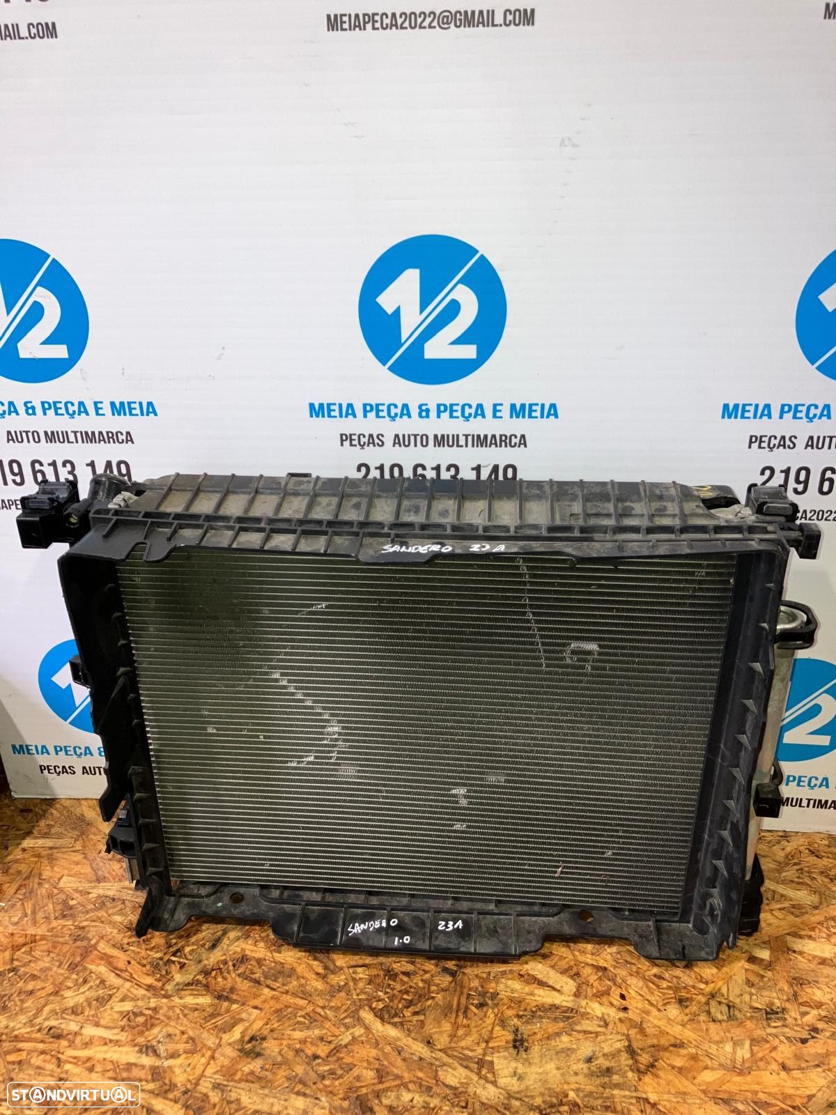 Radiadores agua e AC Dacia Sandero 2021 - 1