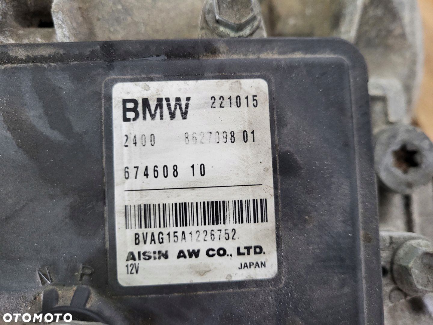 skrzynia biegów automatyczna X-DRIVE 2.0d B47 aut. BMW F45 F46 F48 F49 F52 - 3