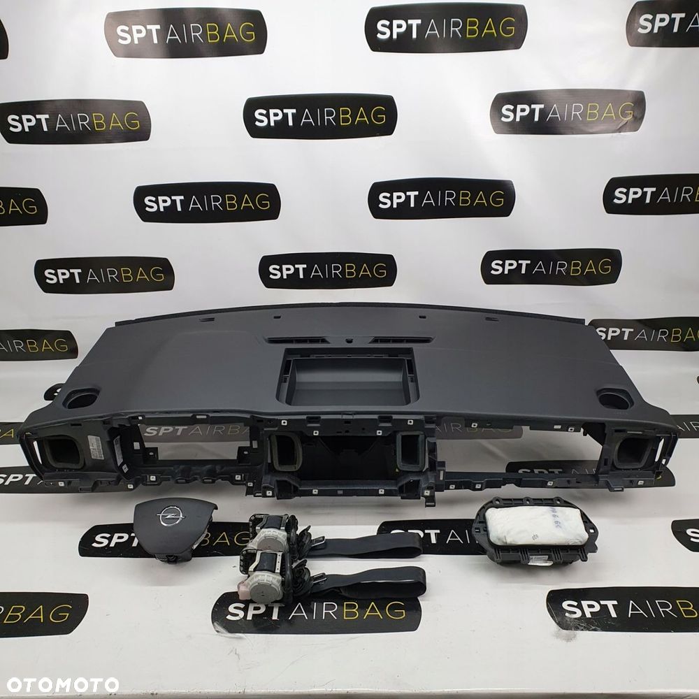 OPEL VIVARO C DESKA ROZDZIELCZA KONSOLA KOKPIT PULPIT PODUSZKI AIRBAG AIR BAG PASY KIT SET - 1