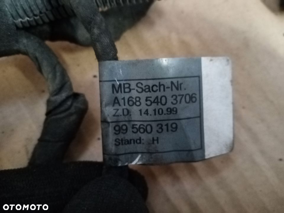 Instalacja Wiązka silnika Mercedes A168 1.4 A1685403706 - 5