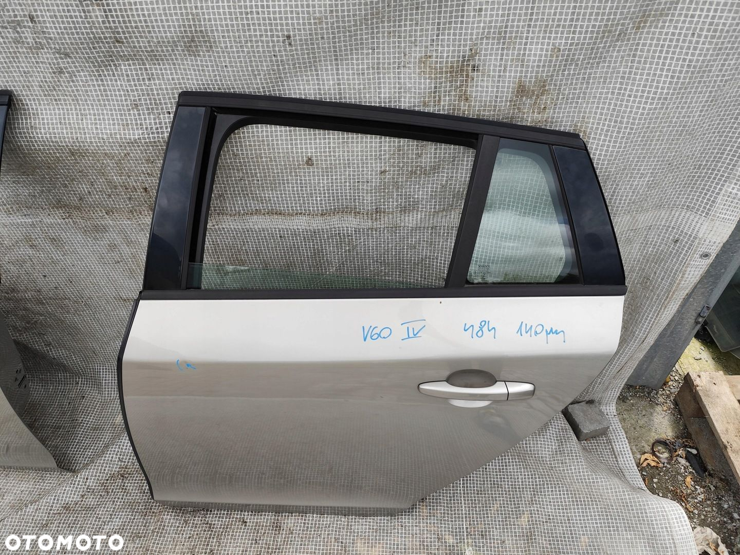 VOLVO V60 I 10-18 DRZWI LEWE TYLNE TYŁ KOMPLETNE W KOLOR 484 - 12