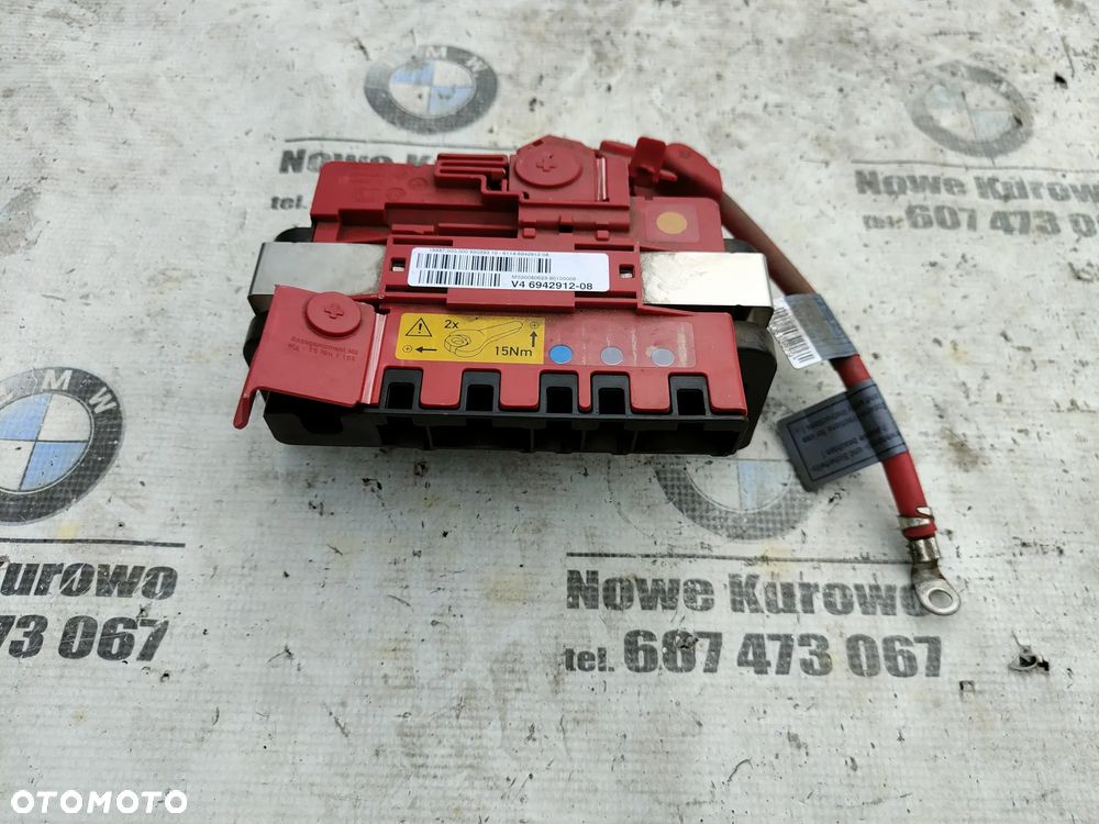 BMW E87 E81 2.0d 2.0i N47 N46 N45 Klema plusowa 9130879 - 2