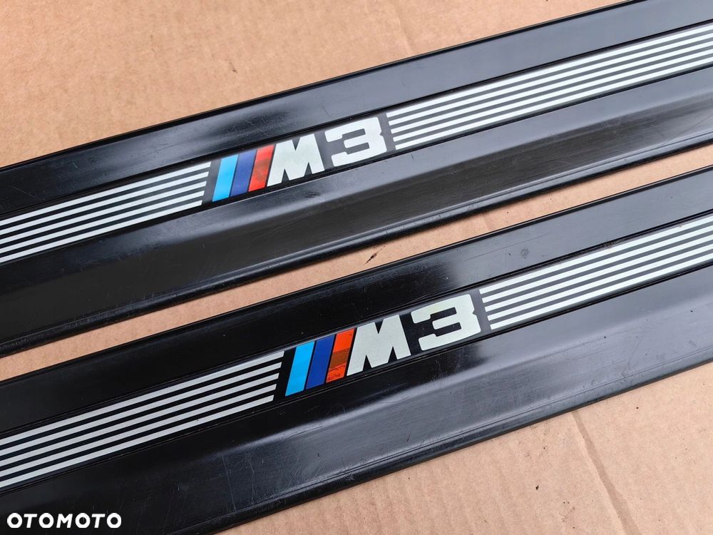 Listwy na progi progowe BMW e36 M3 Coupe Cabrio m-pakiet RARYTAS - 3