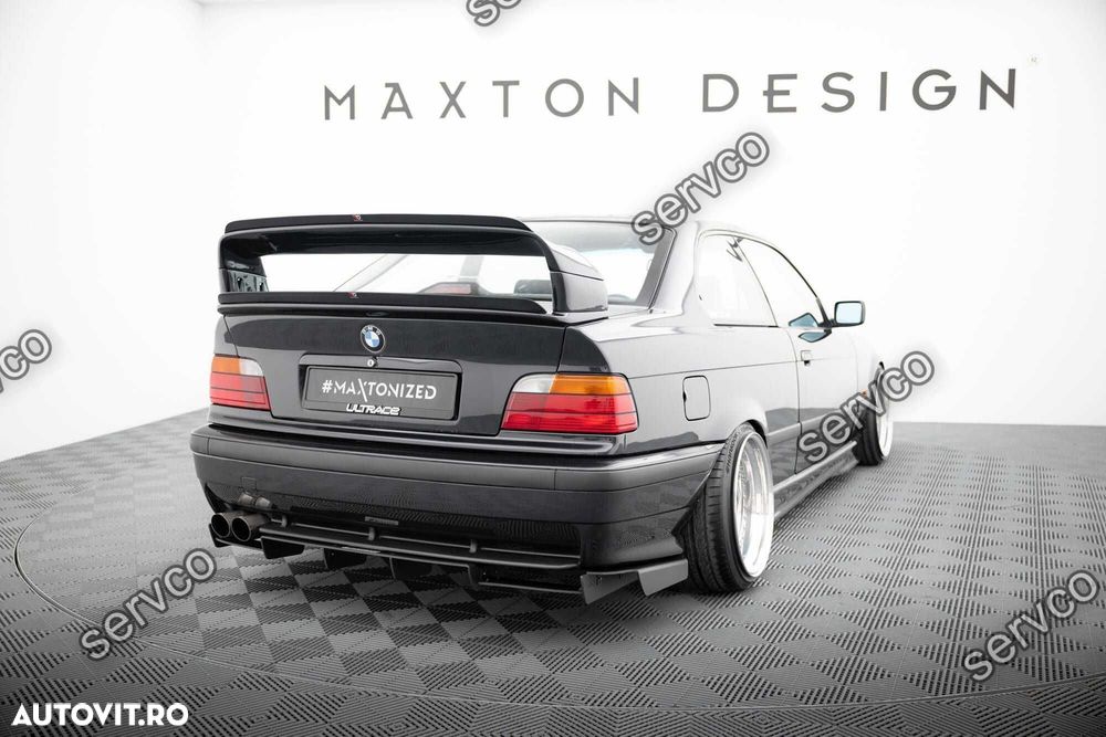 Prelungire lip difuzor bara spate Bmw Seria M3 E36 1992-1999 v1 - Maxton Design - 2