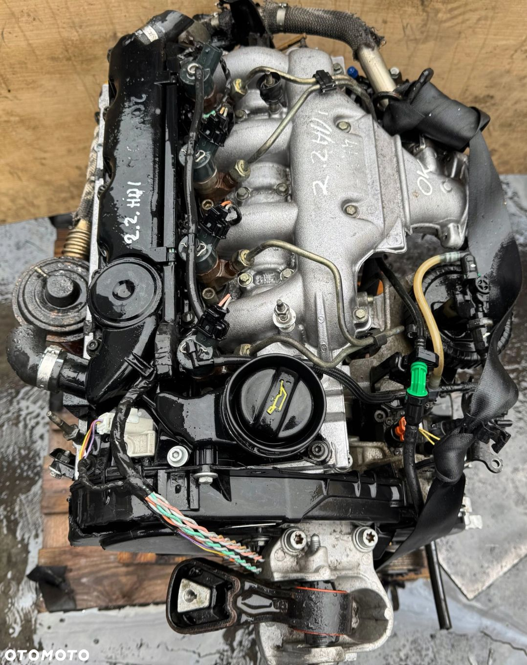 SILNIK KOMPLETNY PEUGEOT 406 607 807 CITROEN C5 C8 2.2 HDI 4HX 133KM ODPALA - 4