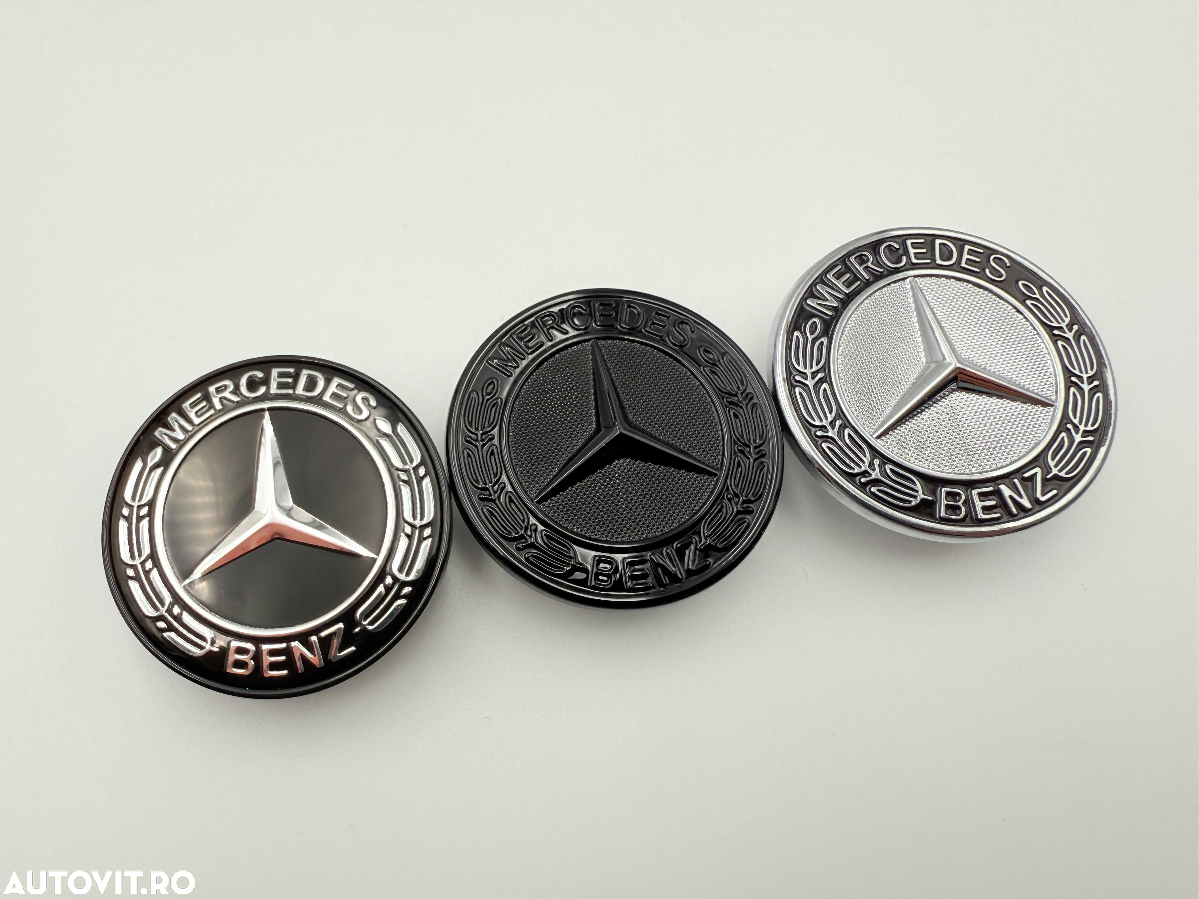 Emblema Compatibila Mercedes grila(nu emblema mare grila) - 4
