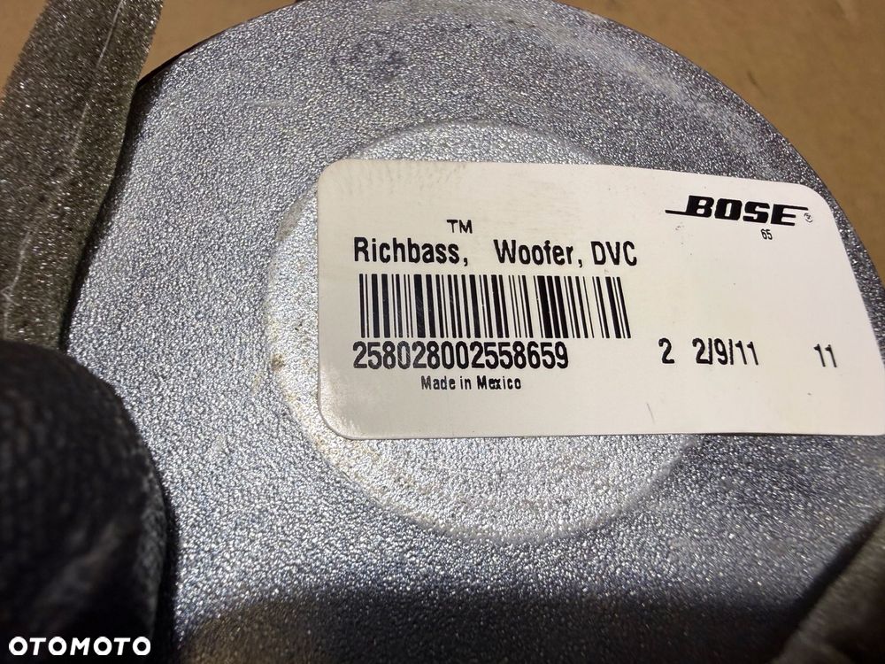 audi a6 c6 głośnik drzwi lewy prawy przód przedni bose 4f0035381d - 5