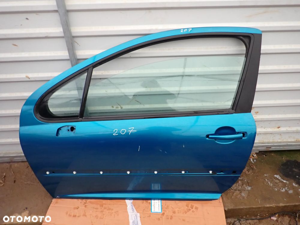PEUGEOT 207 DRZWI LEWY PRZÓD 3D - 1