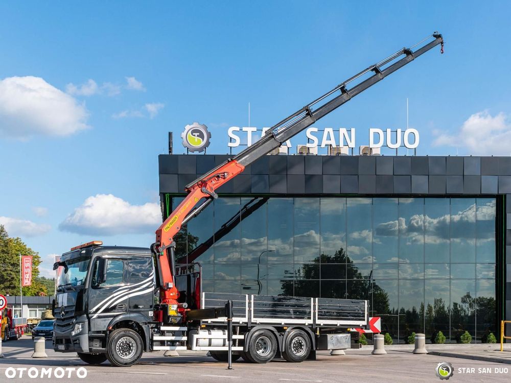 Mercedes-Benz ACTROS 2542 6x2 PALFINGER PK 26002 EH hds Żuraw Crane Kran - 4