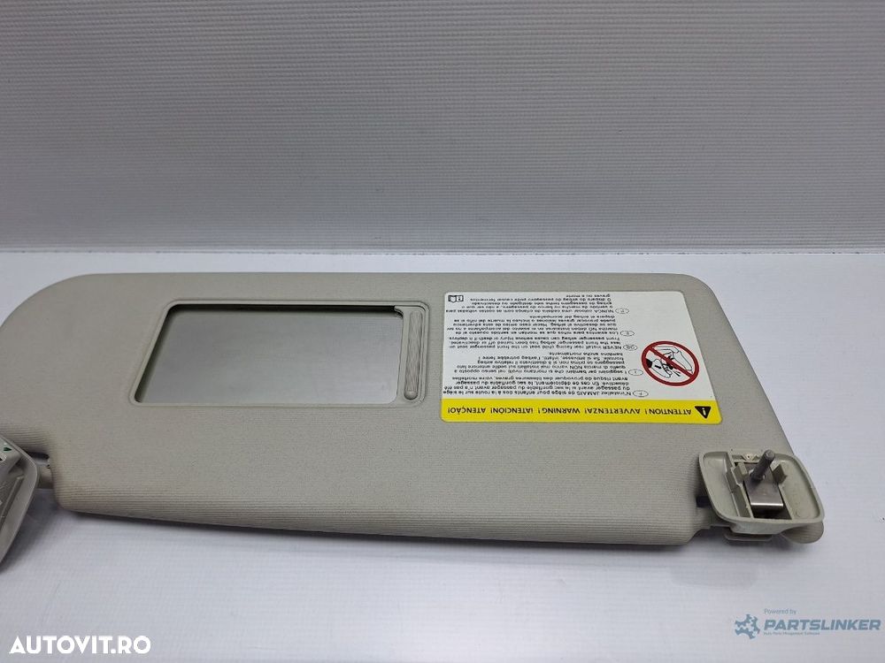 Parasolar dreapta VOLKSWAGEN PASSAT Variant 3C5 2005 - 2011 TDI CAYC 3C0857552A - 4