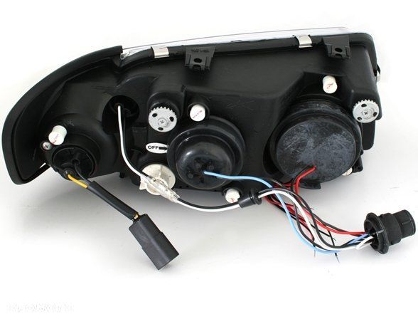 REFLEKTORY LAMPY DO AUDI A3 8L OD 1996 DO 2000 Roku  SOCZEWKI RINGI - 4