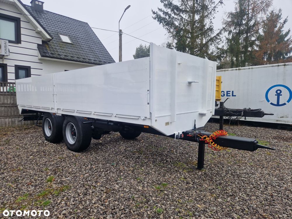 Dinkel DTAP 18000 Przyczepa Tandem Z Niemiec Skrzynia Burtowa Budowlanka - 1