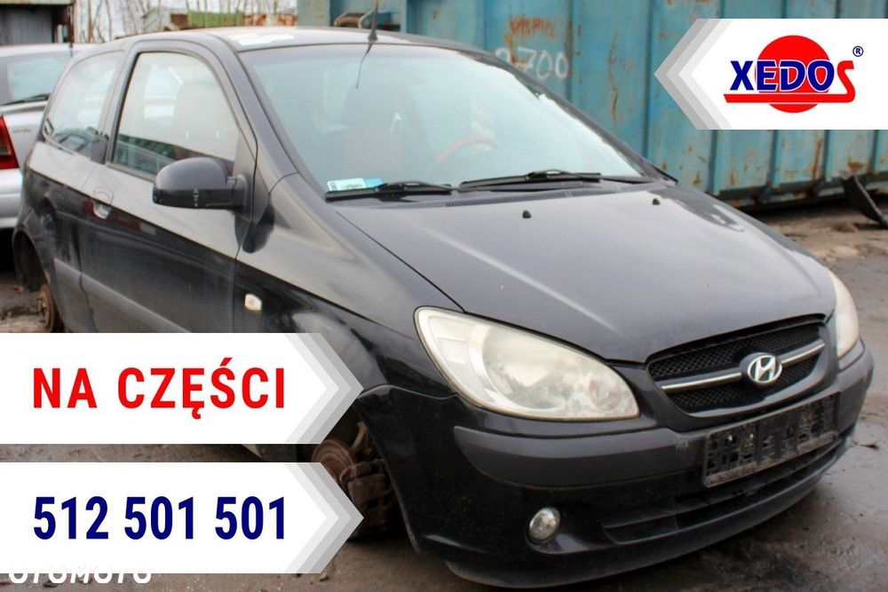 Hyundai Getz TB 2007 1.4i AUTOMAT HB3D (MASKA, ZDERZAK, LAMPA, BŁOTNIK, DRZWI, SZYBA, FOTEL) - 1