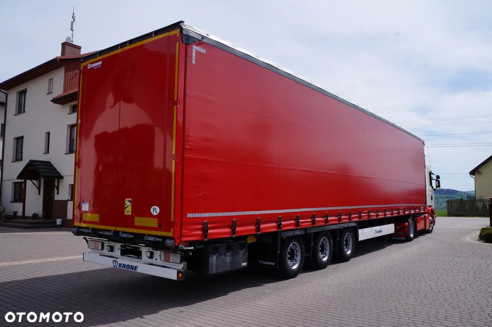 Krone MEGA FIRANKA OŚ PODNOSZONA DACH PODNOSZONY OPONY 85% - 2
