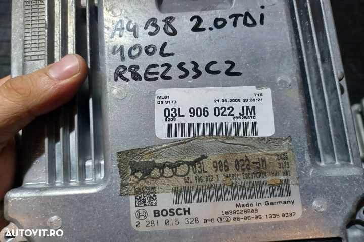 Calculator motor ECU 03L906022JM 0281015328 - 2.0 TDI 03L906022JM 028 - 3