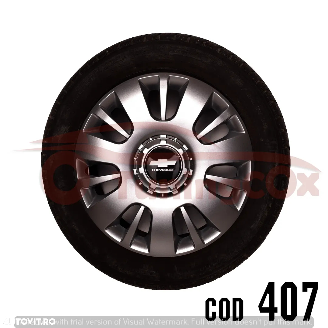 Capace roti CHEVROLET r16  la set de 4 buc ,Capace janata aliaj - 3
