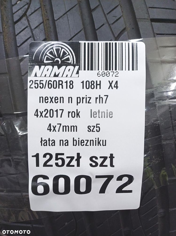 4x 255/60r18 nexen  letnie 7mm 60072 - 10