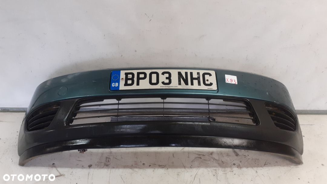 * ZDERZAK PRZÓD PRZEDNI DO FORD FIESTA MK6 VI U2 ZIELONY - 1