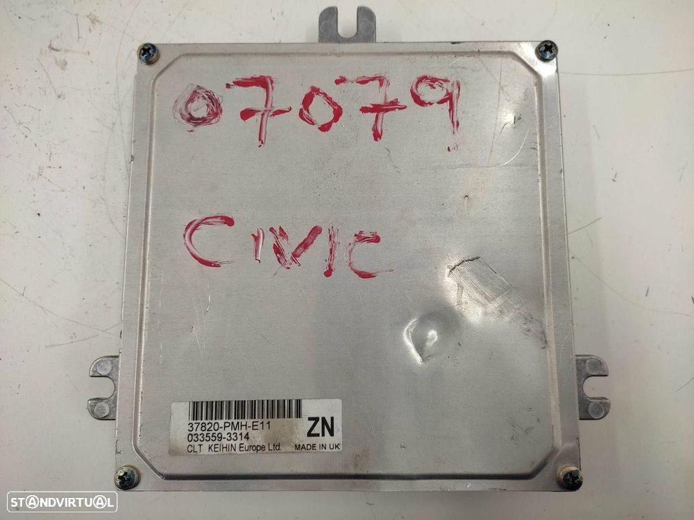CENTRALINA MOTOR UCE HONDA CIVIC VII HATCHBACK 2003 -37820PMHE11 - 4