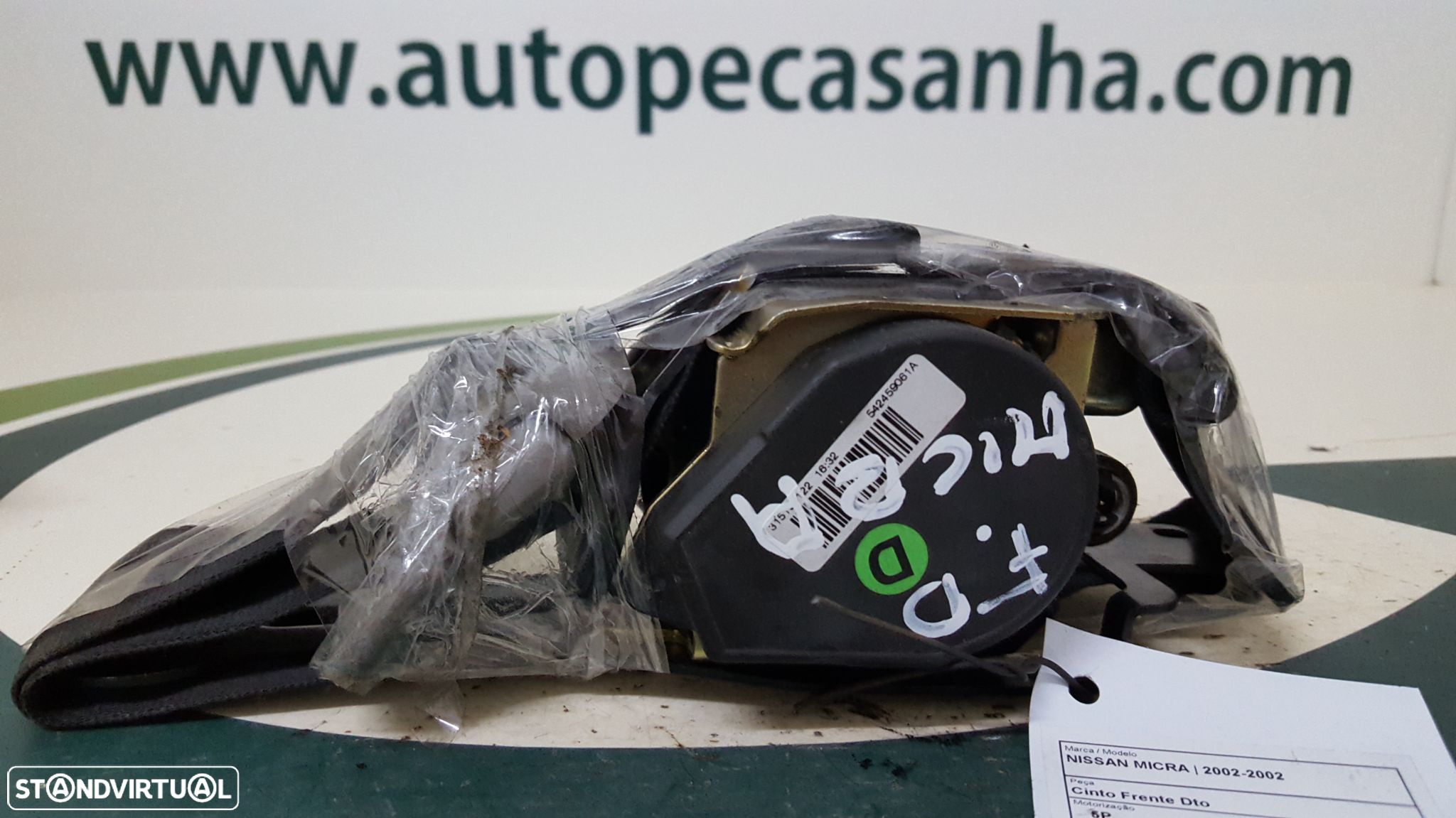 Cinto Frente Dto Nissan Micra - 1
