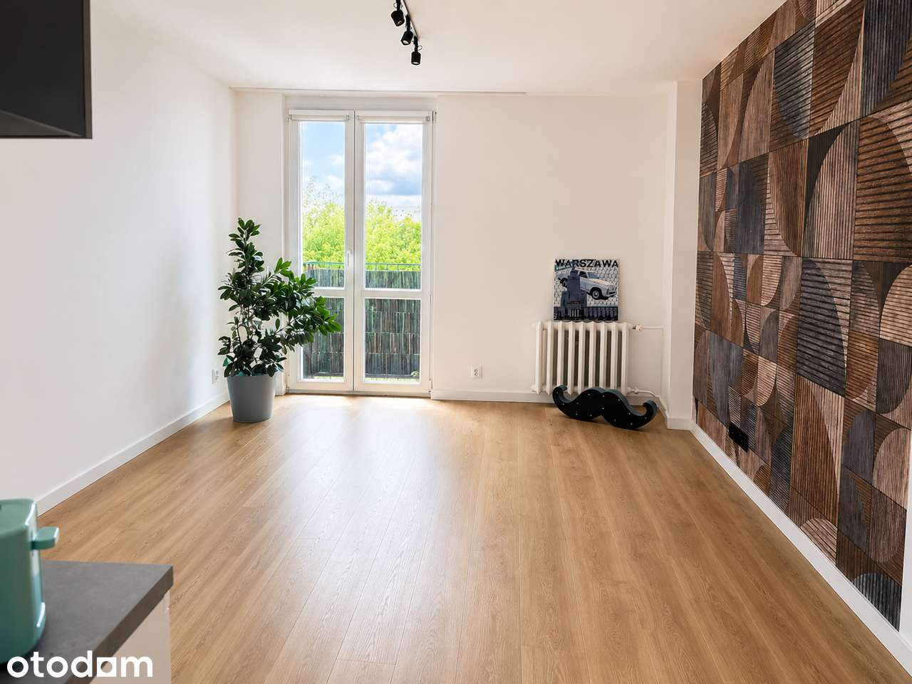 Kawalerka z balkonem na Bielanach przy AWF, UKSW , po remoncie