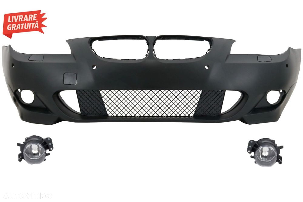 Bara Fata BMW Seria 5 E60 Sedan E61 Touring (2007-2010) M-Technik Design PDC 18mm- livrare gratuita - 1