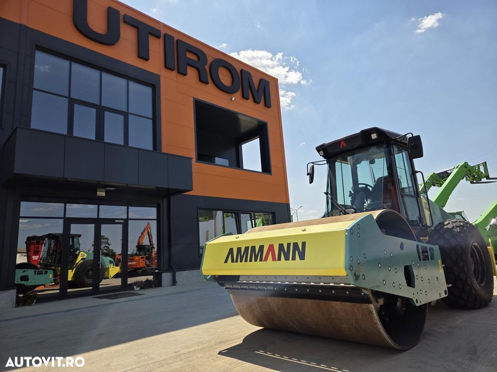 Ammann ARS110, 14,7tone, 25ore-NEFOLOSIT, latime rola 2,1m, motor Deutz 135CP, Declaratie CE, produs in GERMANIA, garantie 1 an, Aer cond, Antifurt, lung 5,9m, FULL OPTION, posibilitate leasing 4 ani, PROMOTIE 84.900 EUR+Tva - 4
