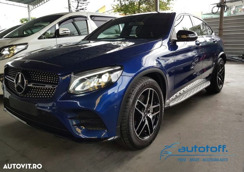Praguri compatibile cu GLC X253 C253 Mercedes (2015-2023) Treapta Aluminiu - 2