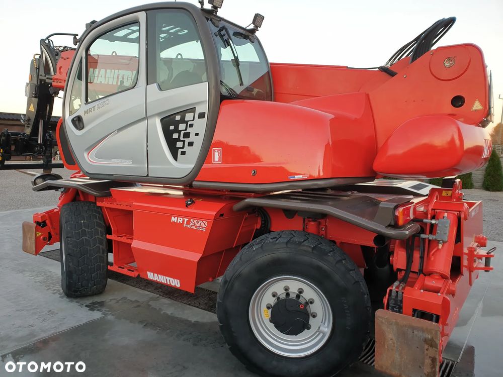 Manitou MRT ROTO 2150 Privilege KOSZ/WIDŁY/PILOT SPROWADZONA SUPER STAN - 38