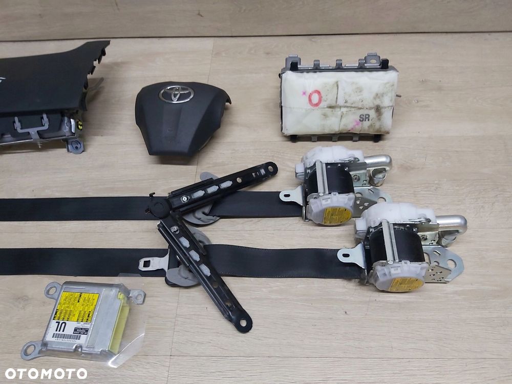 Toyota Rav4 III LIFT air bag poduszka kierowcy deska pas przód lewy prawy - 3