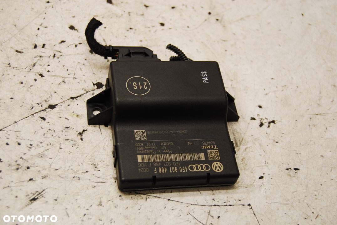MODUŁ STEROWNIK GATEWAY 4F0907468F AUDI Q7 A6 C6 - 1