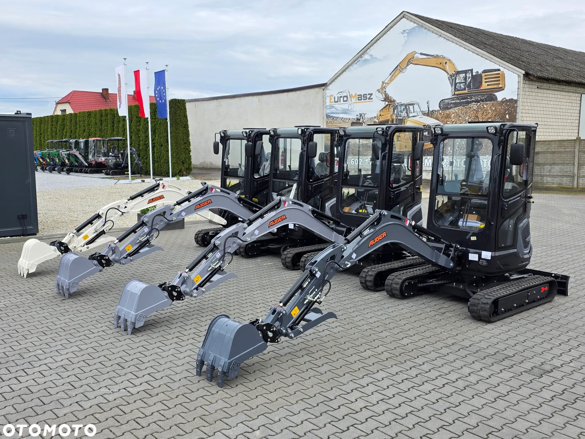 Inny NOWA Minikoparka AUGER 25, WAGA 2100 KG, SILNIK KUBOTA - 34