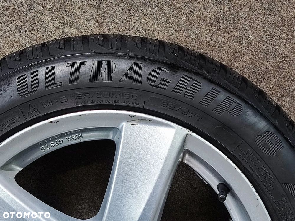 Koło Skoda Octavia z Opona Zimowa 195/60 R16 - 4