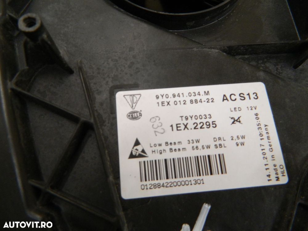 Far dreapta Porsche Cayenne 9Y Full LED, 2018, 2019,  2020, 2021, 2022, 2023, cod origine 9Y0941034M. - 5