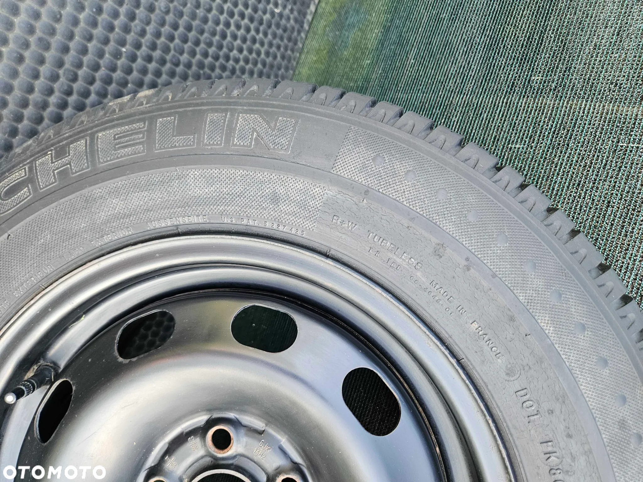 Kolo 1J0601027J Felga Blaszak Zapasowe R14 5x100 6J ET38 Stalowe Opona Letnia 175/80 VW Golf IV 4 Audi Skoda Seat - 9
