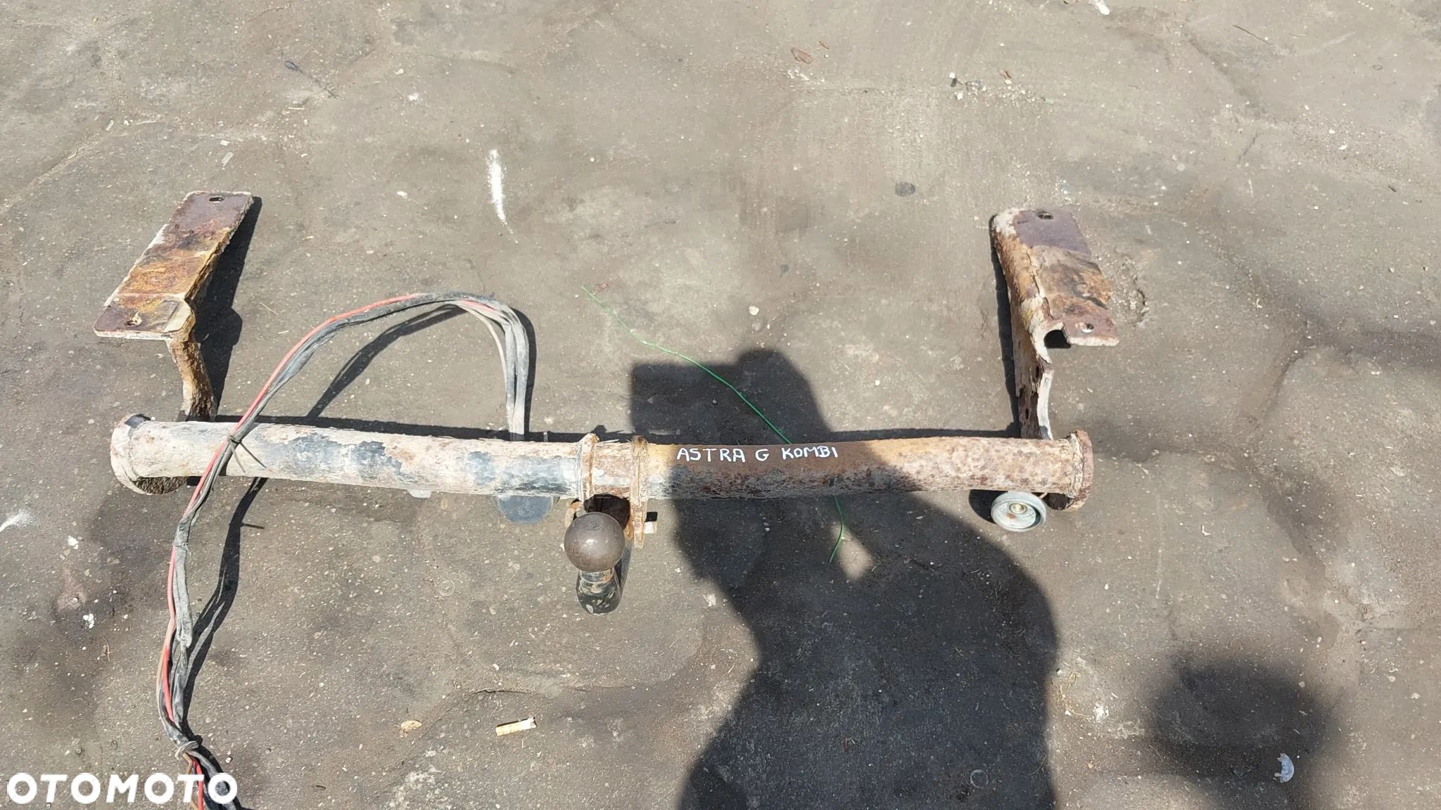 Hak Holowniczy Opel Astra G 2 II Kombi komplet wiązka tabliczka - 1