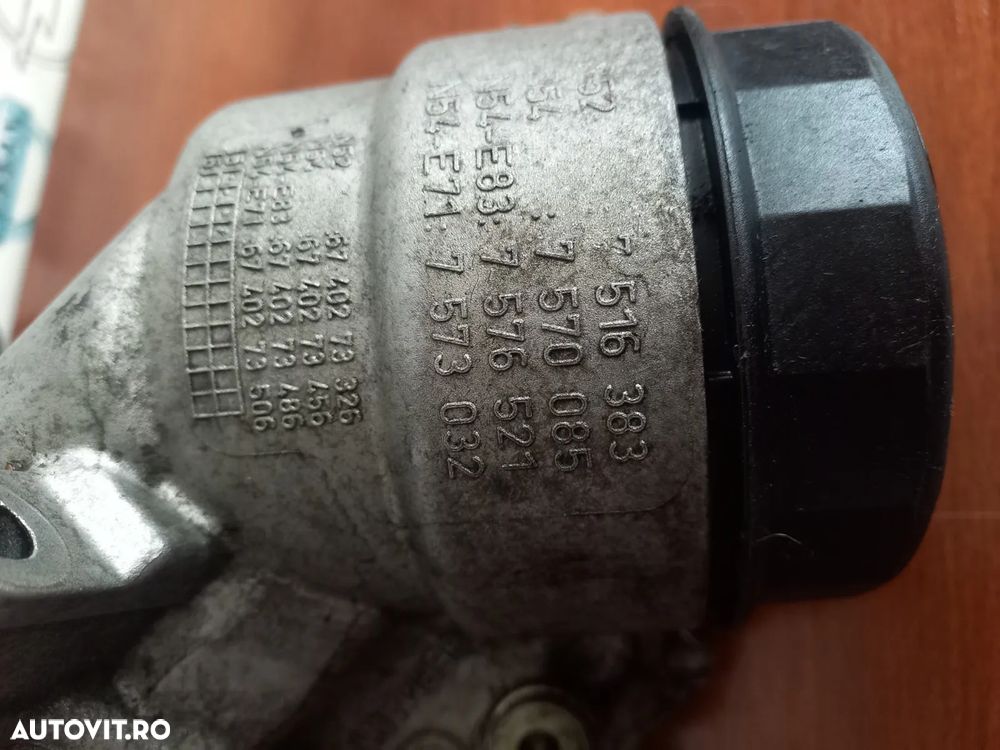 Suport Filtru Ulei Bmw 2.0i 2.8i Benzina Cod     F30 F20 F06 F12 F13 F10 Etc.  - Dezmembrari Arad - 5