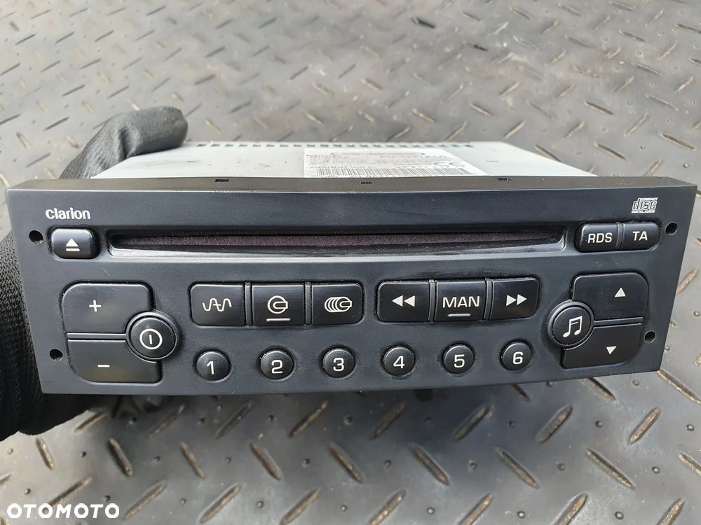 PEUGEOT 307 CITROEN C2 C3 RADIOODTWARZACZ RADIO FABRYCZNE RD3-01 96552632XT - 1