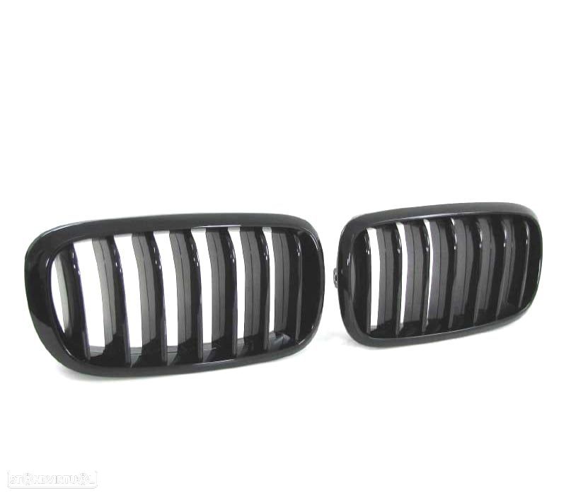 GRELHAS BMW X5 F15 X6 F16 13-18 LOOK M PERFORMANCE PRETO BRILHANTE - 4