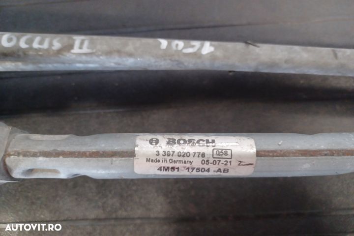 Ansamblu stergatoare parbriz volan pe stanga 390241731 390241731 Ford - 4