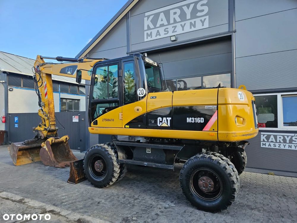 Caterpillar KOPARKA KOŁOWA CAT CATERPILLAR M316D M316 315 316 318 2008R - 31