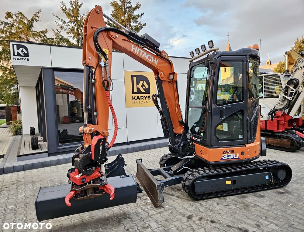 Hitachi DEMO , 229 godzin 2025 rok . ZX33U-6 ZX33 ZX33-6 ZX26 ZX 33 U - 6 | 2025 | DEMO Wersja | 229 mth | MINIKOPARKA - 20