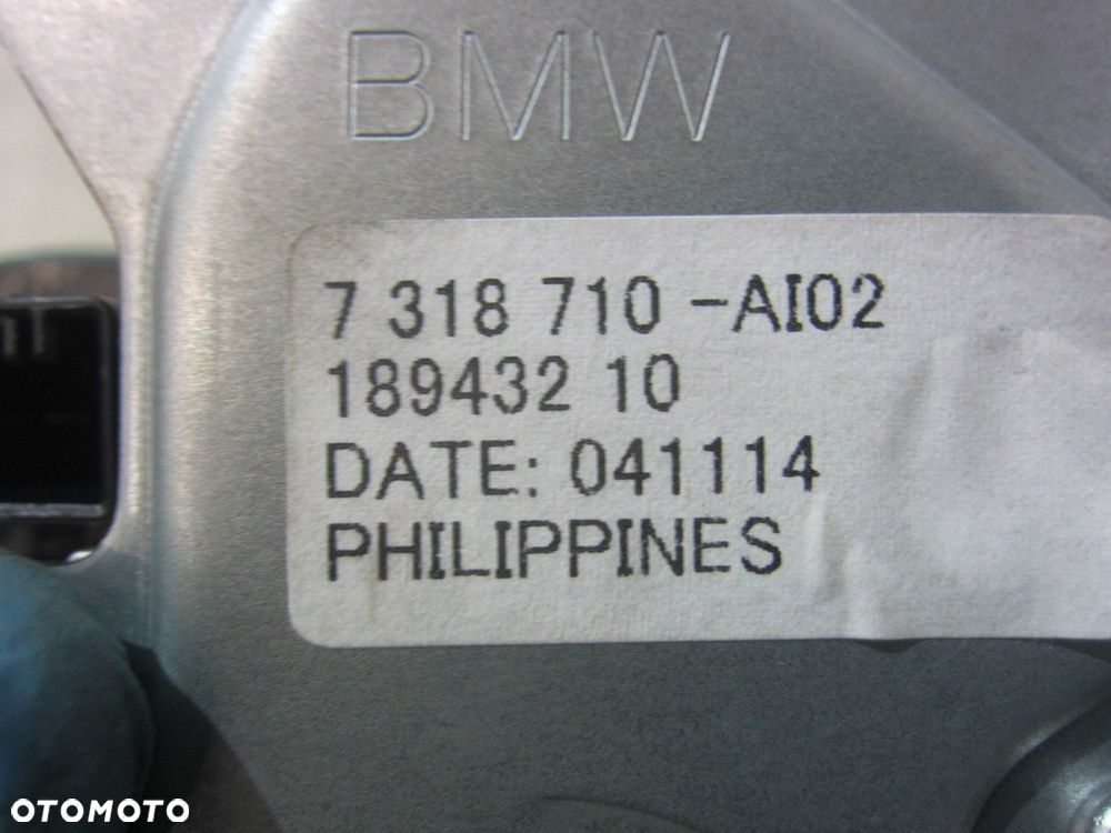 BMW X5 F15 F85 SILNICZEK MECHANIZM WYCIERACZKI SZYBY TYŁ TYLNEJ 61627318710 - 6