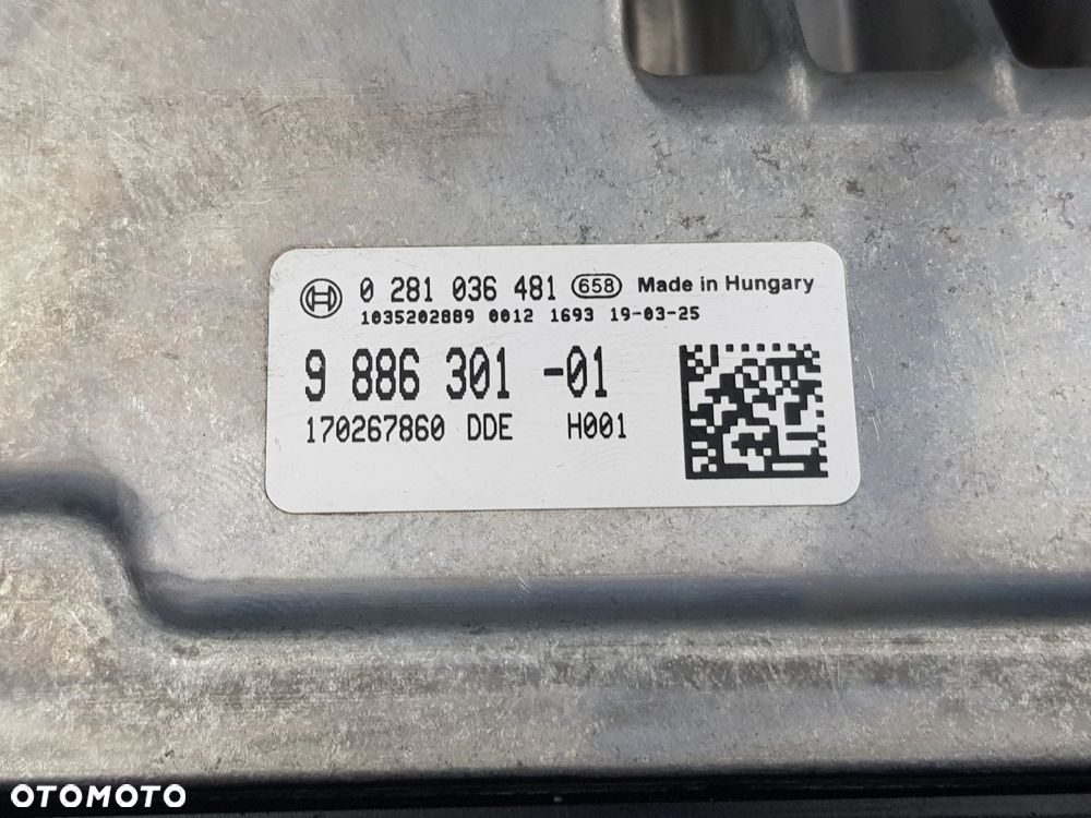 Komputer Sterownik silnika ECU BMW G20 G30 B47 2.0d 9886301 - 10